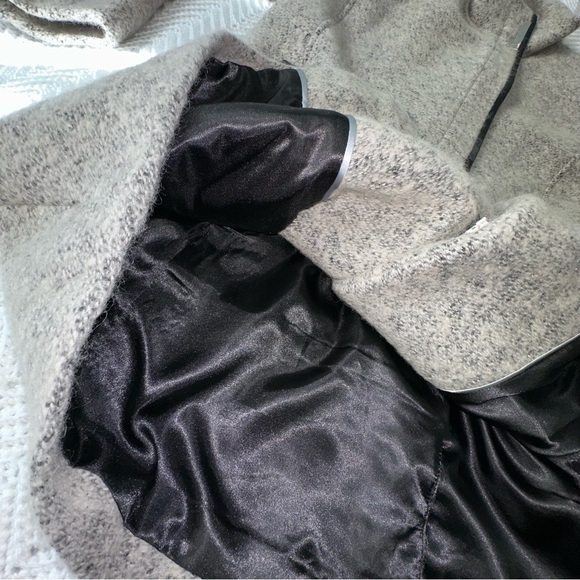Women's Calvin Klein Gray Wool Blend Walker Coat - XL - NWOT - Picture 8 of 9